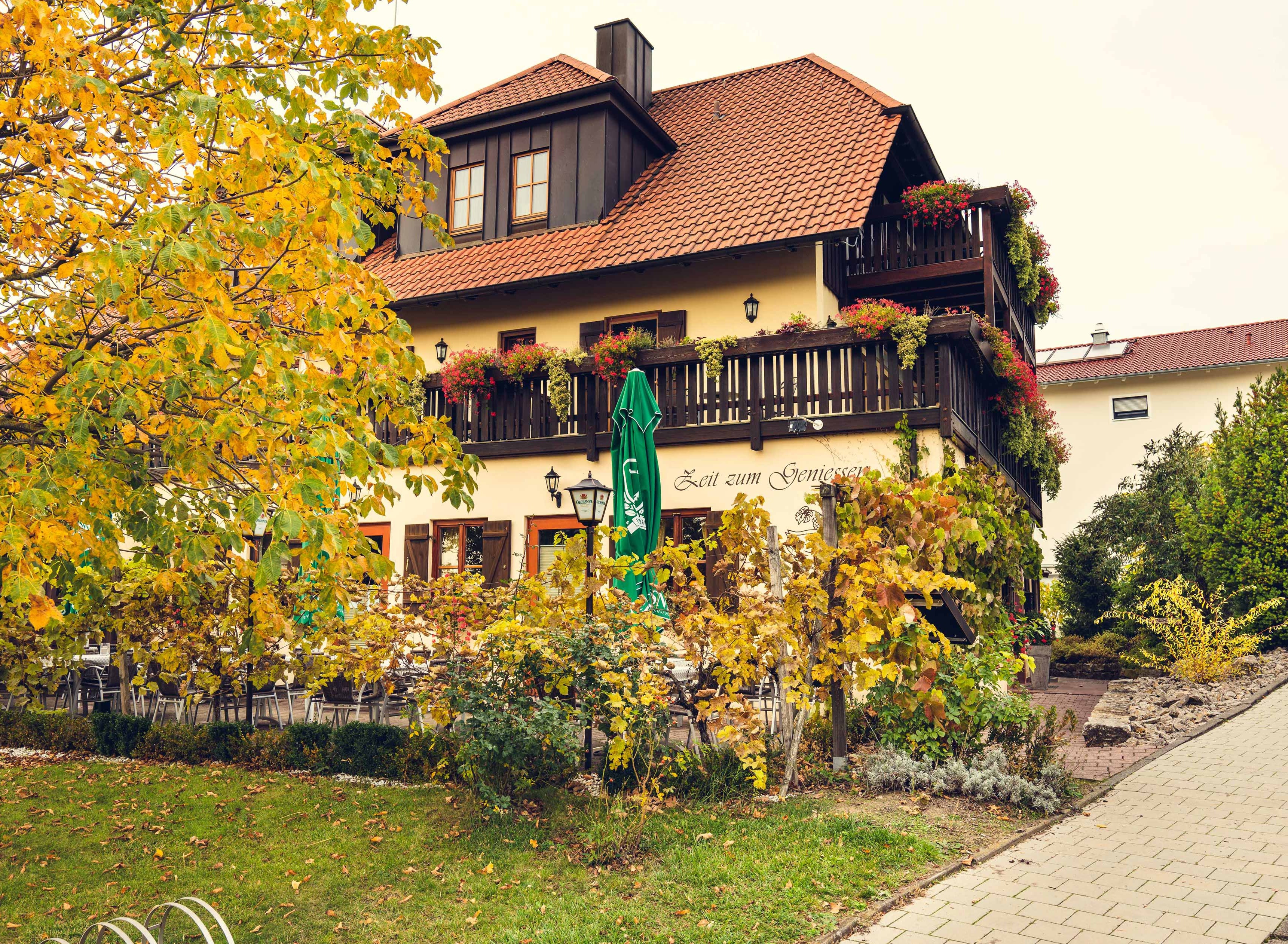 Unser Restaurant mit Biergarten und Terrasse